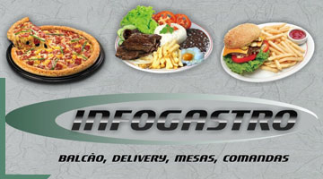 Sistema InfoGastro para restaurantes, pizzarias e delivery